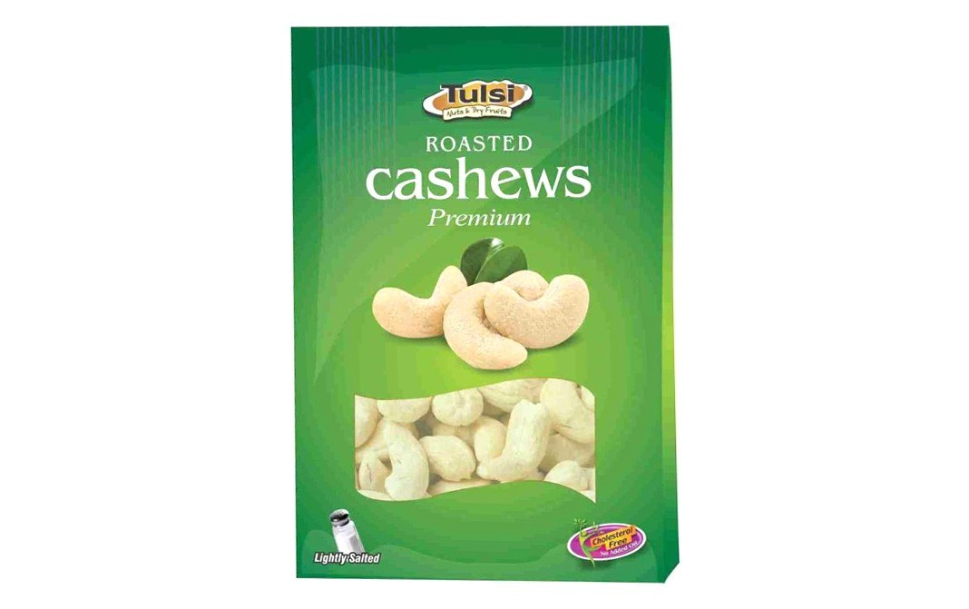 Tulsi Nuts & Dry Fruits Roasted Cashews Premium    Box  200 grams